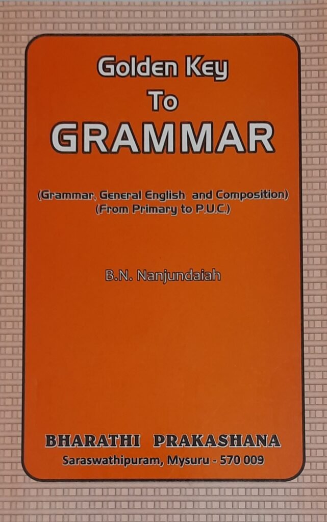 Golden Key to Grammer